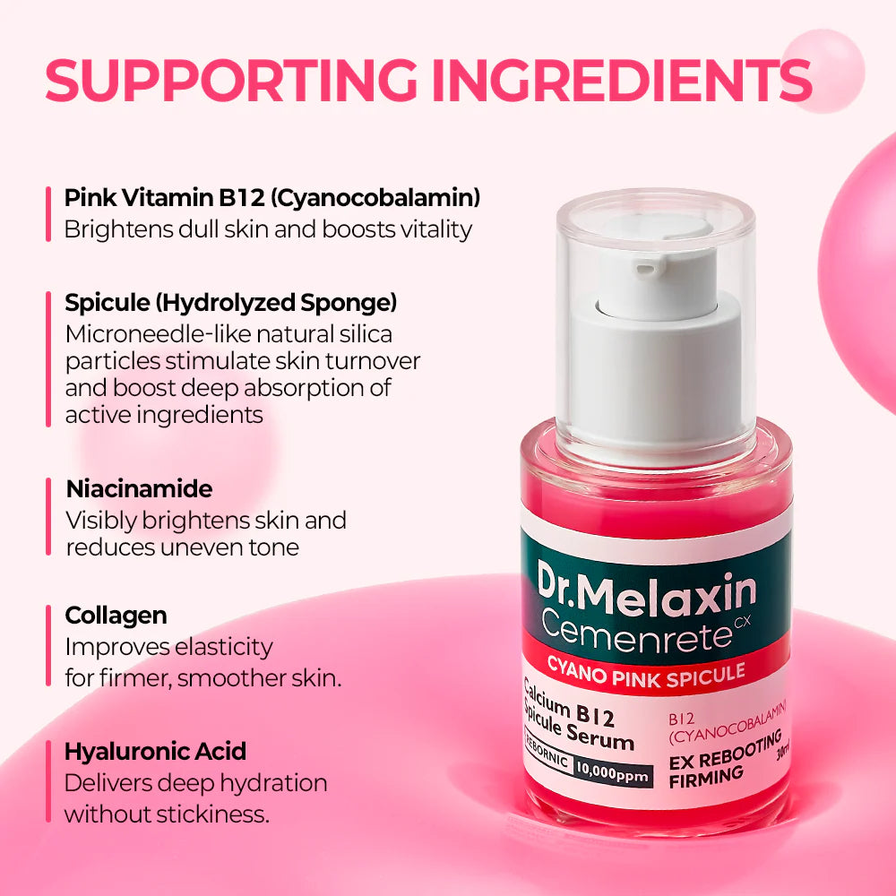 Dr.Melaxin Cemenrete Cyano Pink Spicule line
