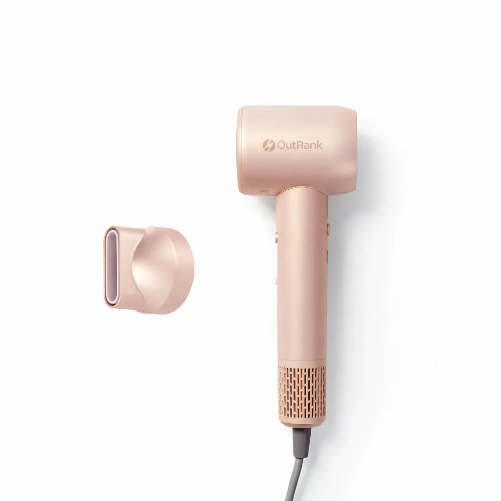 OutRank Hair AIRHYPE COMPACT High-Speed Hair Dryer – Fast, Lightweight, and Travel-Ready