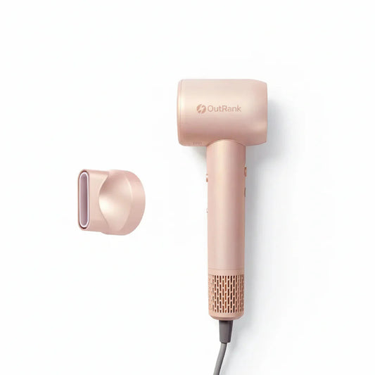 OutRank Hair AIRHYPE COMPACT High-Speed Hair Dryer – Fast, Lightweight, and Travel-Ready